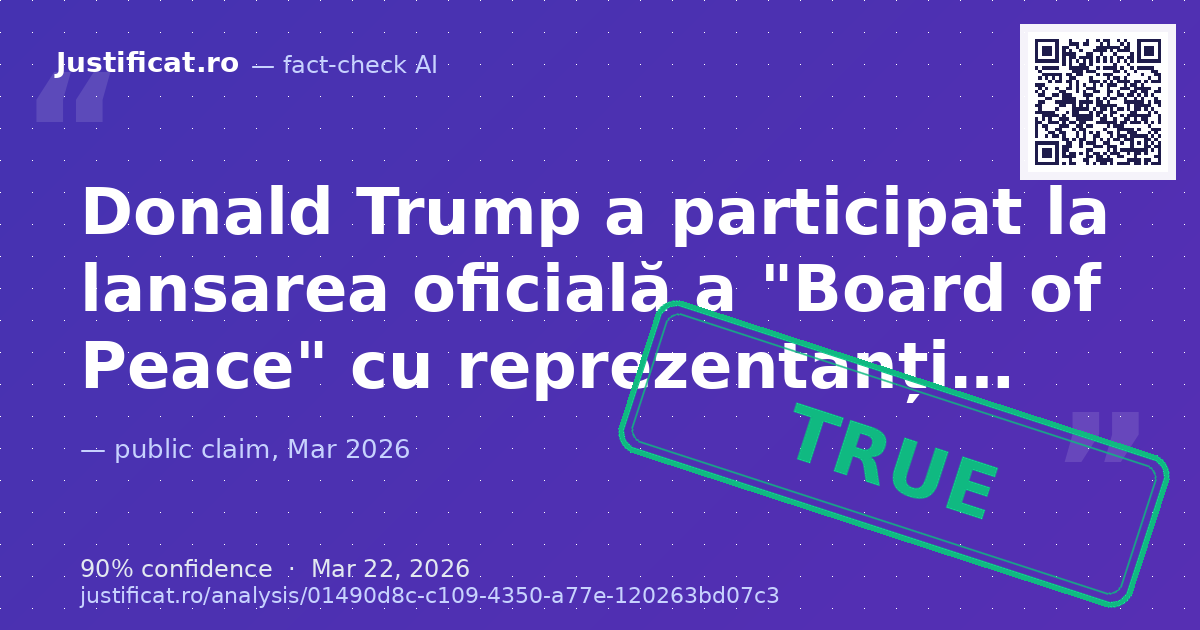 A fost analizată autenticitatea unei imagini cu fostul președinte Donald Trump într-un eveniment oficial nu… — rated ADEVĂRAT