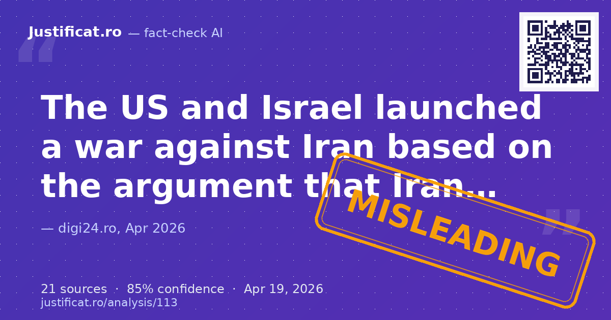 The article discusses Iran's control over the Strait of Hormuz as a strategic weapon, comparing it to a nu… — rated ÎNȘELĂTOR