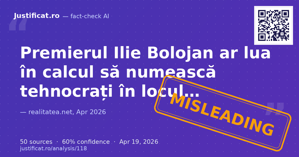 Articolul, publicat pe 19 aprilie 2026, prezintă scenarii politice și decizii iminente legate de premierul… — rated ÎNȘELĂTOR