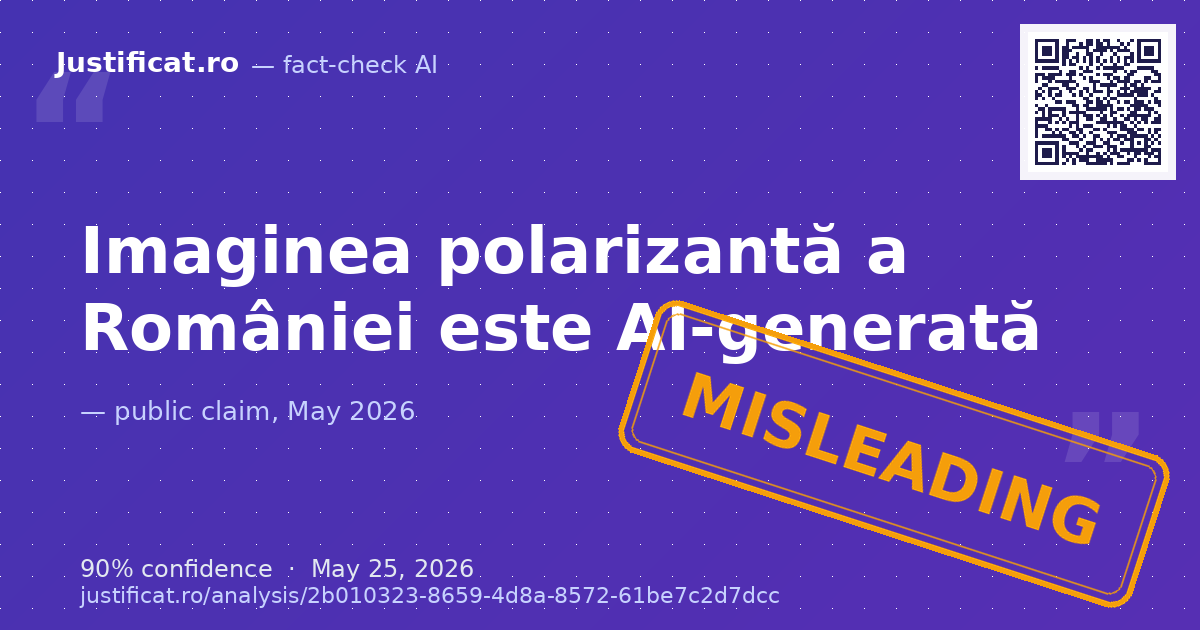 O imagine de tip poster care prezintă o diviziune ideologică în România, contrastând o "Nouă Stângă" manip… — rated ÎNȘELĂTOR