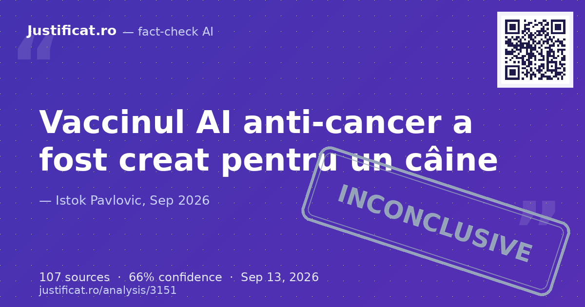A fost analizat un text în care se susține că un bărbat pe nume Paul din Australia a conceput un vaccin… — rated NECONCLUDENT