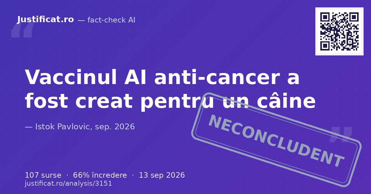 A fost analizat un text în care se susține că un bărbat pe nume Paul din Australia a conceput un vacc… — verdict NECONCLUDENT