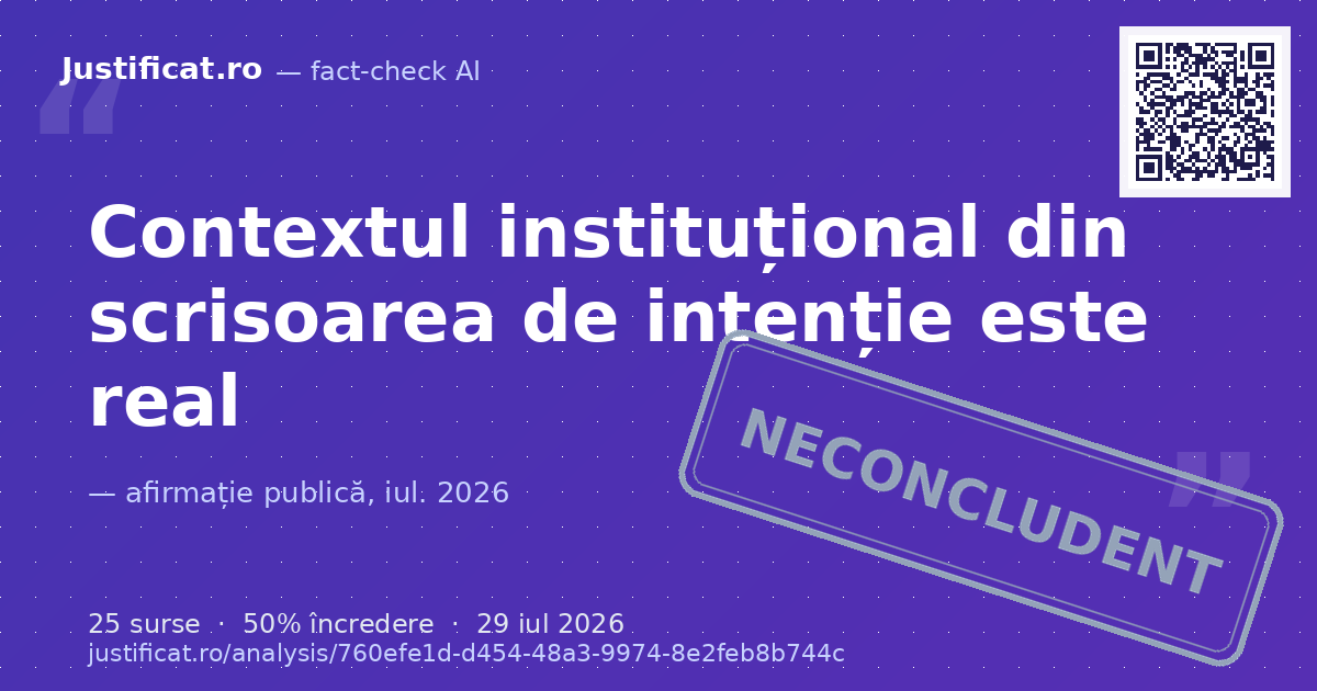 O scrisoare de intenție în care o candidată își prezintă parcursul educațional (Liceul Carlo Montanar… — verdict NECONCLUDENT