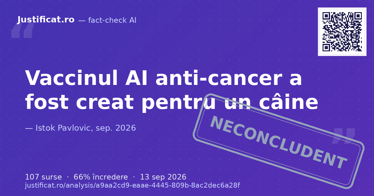 A fost analizat un text în care se susține că un bărbat pe nume Paul din Australia a conceput un vacc… — verdict NECONCLUDENT